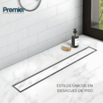 Desague para Ducha Lineales 60x10cm Reversible PREMIER
