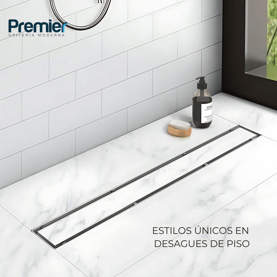 1.png Desague para Ducha Lineales 60x10cm Reversible PREMIER - Imagen 1