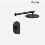Monocomando Ducha Empotrar set Arte Black Premier