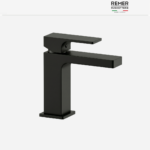 Monocomando Lavatorio Bajo Absolute BLACK REMER MADE IN ITALY - Imagen 2