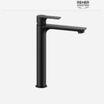 Monocomando Lavatorio Alto Energy BLACK REMER MADE IN ITALY