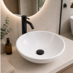 Desague para Lavatorio  Push Decorativo Black Premier - Imagen 2