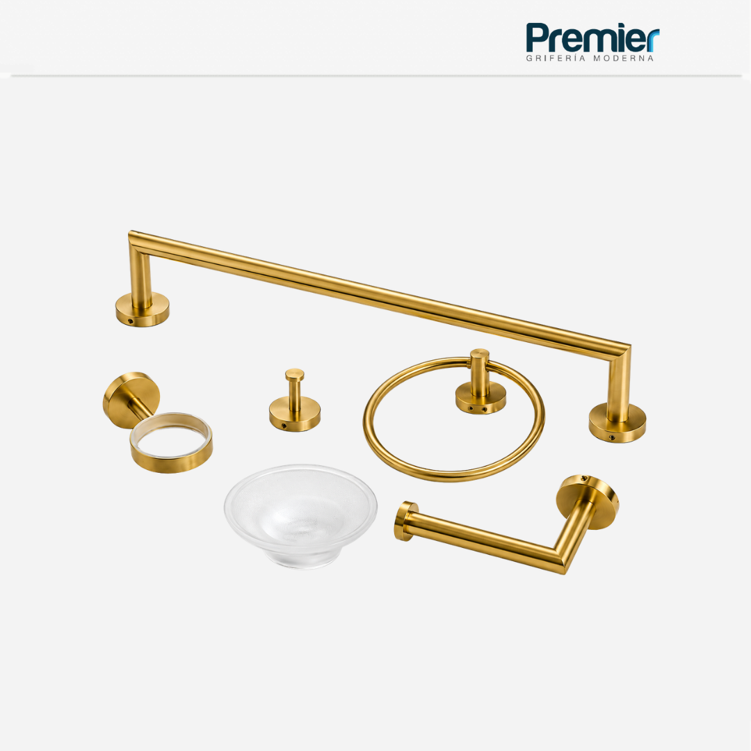 Oro Minimalista Navidad Post de Facebook (cuadrado) - 2026-07-08T220430.341 Set de Accesorios Light Gold Premier - Imagen 1