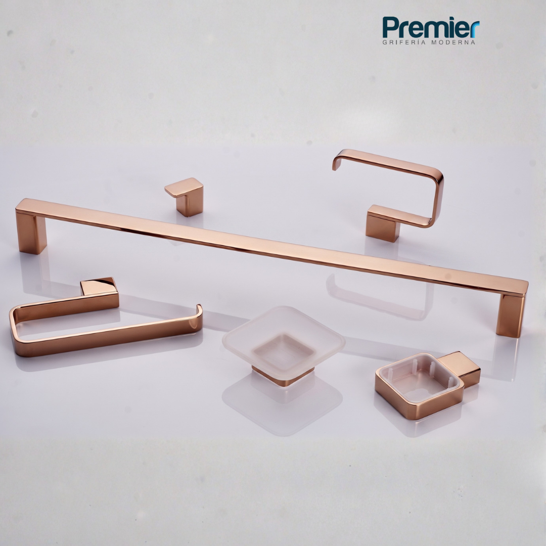 Oro Minimalista Navidad Post de Facebook (cuadrado) - 2026-08-21T162238.765 Set de Accesorios Elegance Gold Rose Premier - Imagen 1