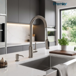 Monocomando Lavadero Mueble Extraible INOX Premier