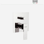 Monocomando Ducha con Desviador Empotrar QUBIKA REMER MADE IN ITALY