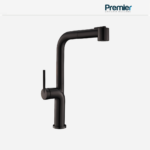 Monocomando Lavadero Extraible Black Matte Premier