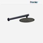 Cabezal Ducha Española 10" Black Matte Minimal Premier