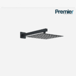 Cabezal Ducha Española 10" Qubika Black Matte PREMIER