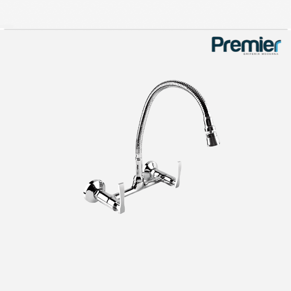 fdf.png Mezcladora Lavadero Flex Pared Lever PREMIER - Imagen 1