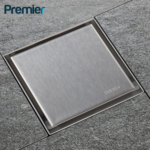 Desague Piso Qubika Reversible Acero Inoxidable PREMIER - Imagen 2