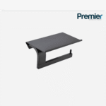 Portarollo con Soporte Square black PREMIER