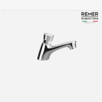 Temporizado para Lavatorio Bronce Cromado REMER MADE IN ITALY