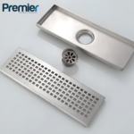 Desague Piso Lineal 30x10cm Acero Inoxidable Square PREMIER - Imagen 2