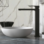 Monocomando Lavatorio Alto Absolute BLACK REMER MADE IN ITALY