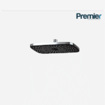 Cabeza Ducha Española Square Black Cromo PREMIER