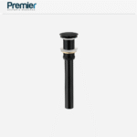 Desague para Lavatorio Bowl Decorativo Push  BLACK PREMIER