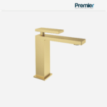 Monocomando Lavatorio Square Gold Premier - Imagen 2